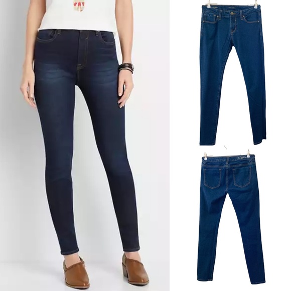 Vigoss Denim - 🍁Fall Sale🍁 
VIGOSS JAGGER SUPER SKINNY JEANS- DARK RINSE